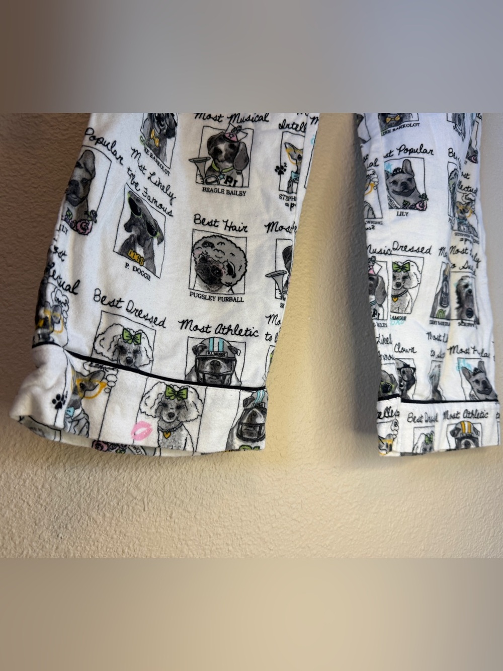 Dog Pajama Pants - PJ Salvage, Size M - Picture 5 of 12